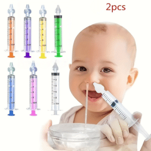 شفاط مخاط قابل لإعادة الاستخدام مع رؤوس أنفية من السيليكون