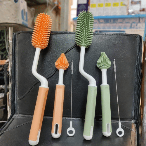 فرشة تنظيف ببرونات سيليكون