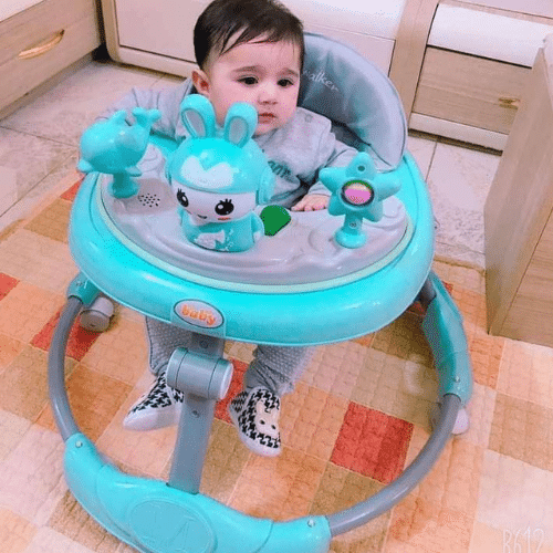 مشاية بإطار سهل الطي للتخزين