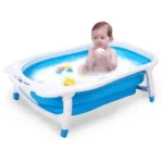 بانيو سيليكون كبير للاطفال 76*49 سم | أزرق